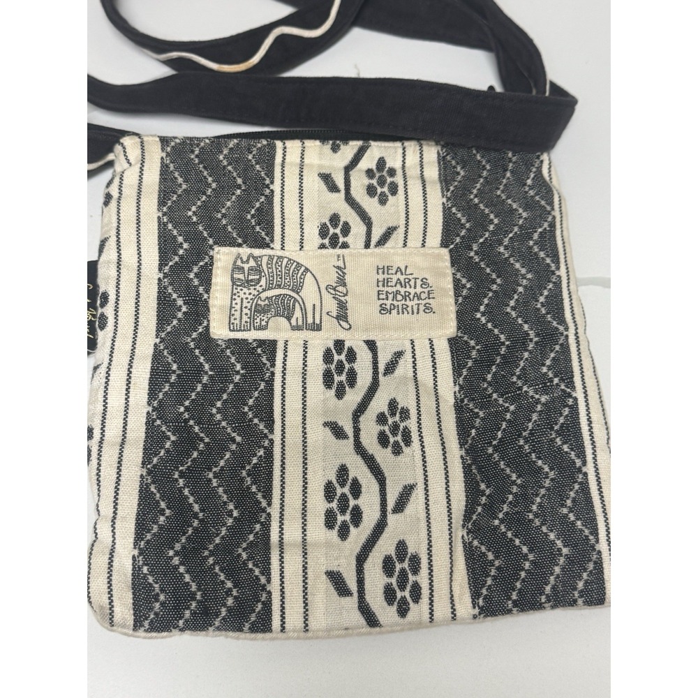 Laurel Burch Embroidered Sun 'N Sand Cat Bag‎ Crossbody Bag - Picture 2 of 5